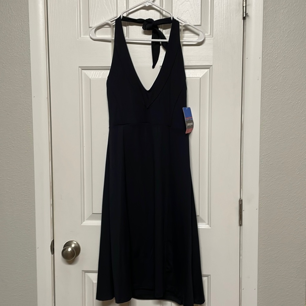 Patagonia black morning glory dress